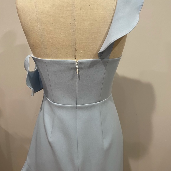 NWOT BCBG MAXAZARIA  ASYMMETRICAL RUFFLE Hem - Picture 5 of 16